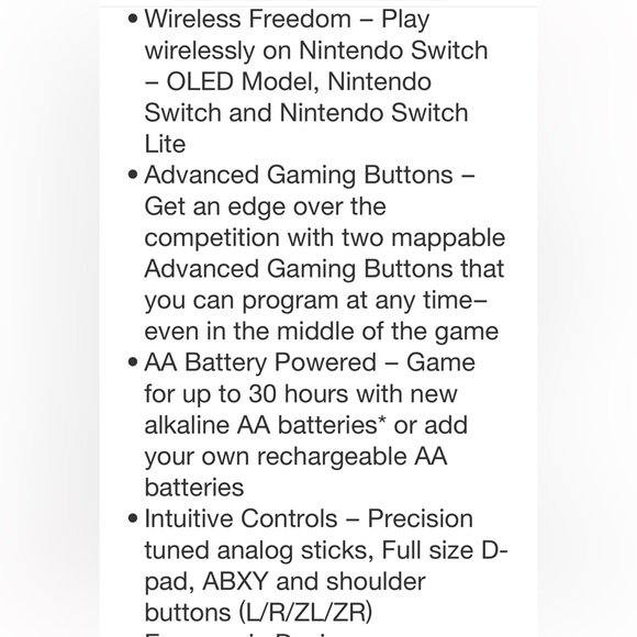 POWERA NWT wireless controller for nintendo switch -super Mario - Picture 11 of 14